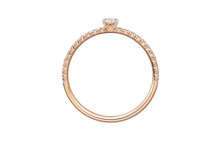 Cartier Etincelle de Cartier 1.52mm Diamond Ring Unisex Couple Style B4230400 圖 4