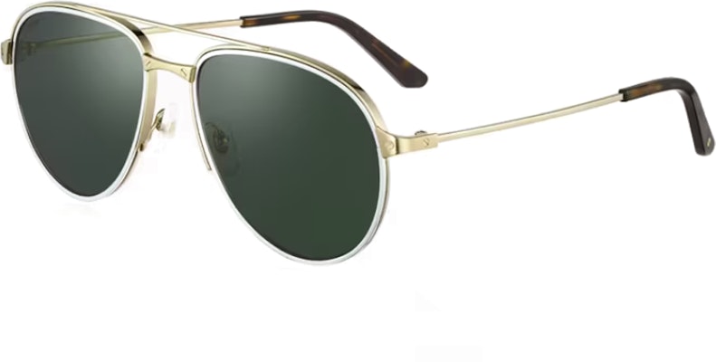 卡地亞金色飛行員太陽眼鏡男女款防風輕量框架 ESW00573 Order 卡地亞金色飛行員太陽眼鏡男女款防風輕量框架 ESW00573