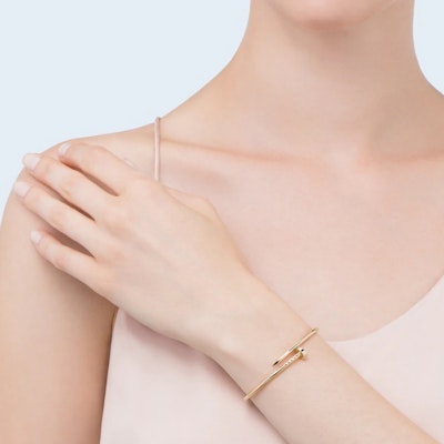 卡地亞Juste Un Clou 18K金手鐲 情侶設計 男女皆適用 B6062617 Lookbook 卡地亞Juste Un Clou 18K金手鐲 情侶設計 男女皆適用 B6062617