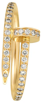 Cartier Juste Un Clou 18k Gold Diamond Nail Ring Unisex Couple Gold. B4231500 Shop Cartier Juste Un Clou 18k Gold Diamond Nail Ring Unisex Couple Gold. B4231500