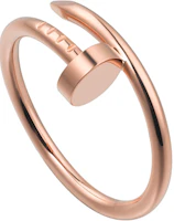 Order CARTIER Juste un Clou 18k Rose Gold Nail Ring Unisex Couple Design in Rose Gold. B4225800