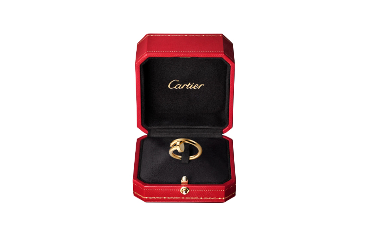 Cartier Juste Un Clou Nail Ring 2.65mm 18k Gold Unisex Couple Design. B4092600 圖 3