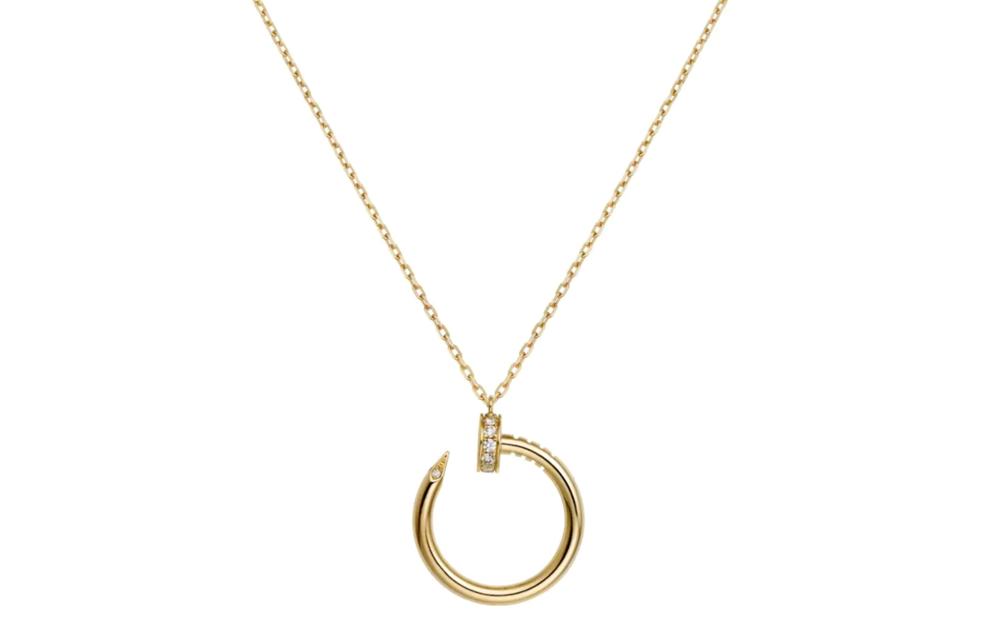 CARTIER Juste un Clou Series Yellow Gold Necklace Unisex Couple Design. B7224512 圖 2