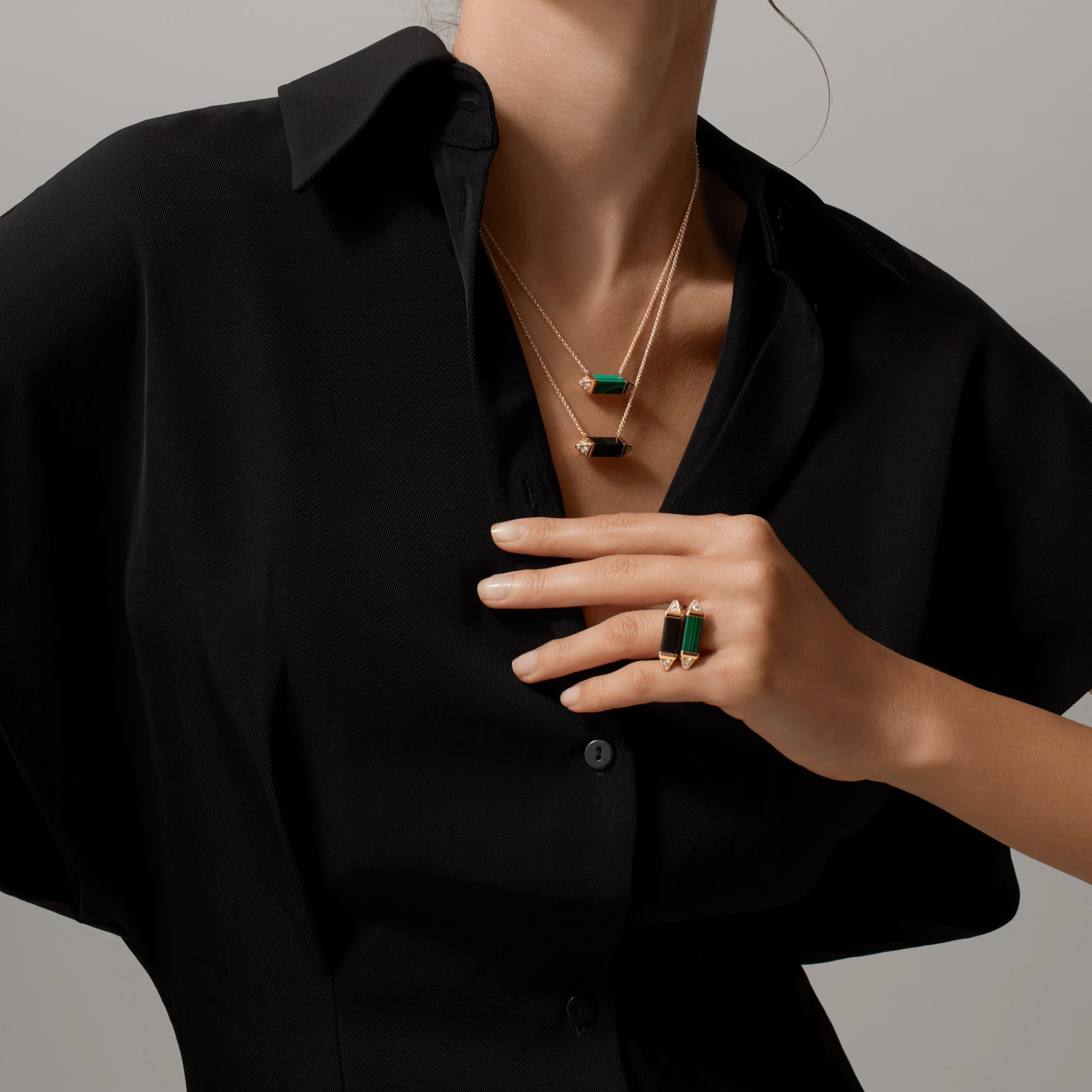 Cartier Les Berlingots 18K Gold Diamond Pendant Necklace Unisex B7224783 圖 9