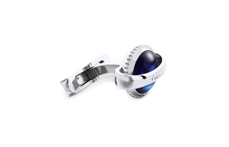 Cartier Logo Balloon Design Silver Cufflinks for Men - Silver. OG000306 圖 5
