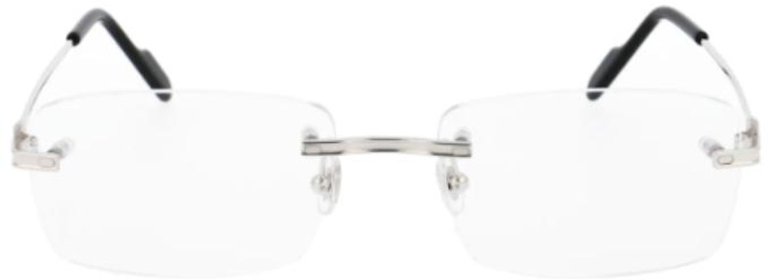 卡地亞男子黑色金屬方框眼鏡 CT0259O001 Lookbook 卡地亞男子黑色金屬方框眼鏡 CT0259O001