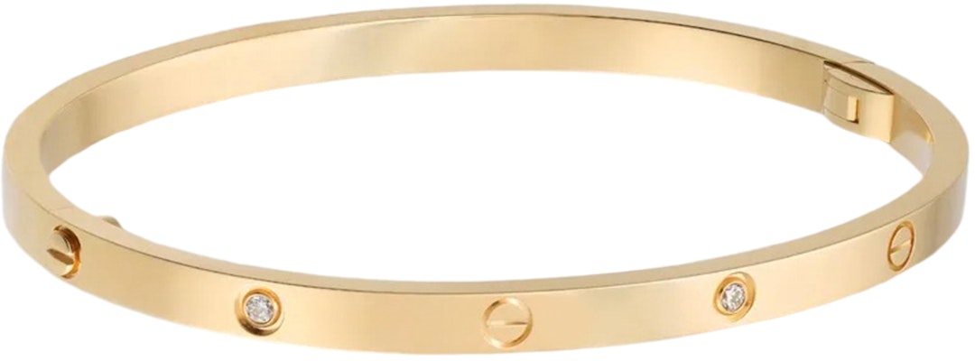 Cartier LOVE 小型手鐲 18K金 6顆鑽石 情侶款 男女適用 B6047217 Purchase Cartier LOVE 小型手鐲 18K金 6顆鑽石 情侶款 男女適用 B6047217