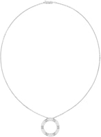 Cartier Love Necklace Series Silver 18K White Gold Unisex Couple Design. B7058000 Cartier Love Necklace Series Silver 18K White Gold Unisex Couple Design. B7058000