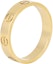 Buy 卡地亞LOVE 18K金戒指經典Logo雕刻情侶設計 男女皆宜 B4085000