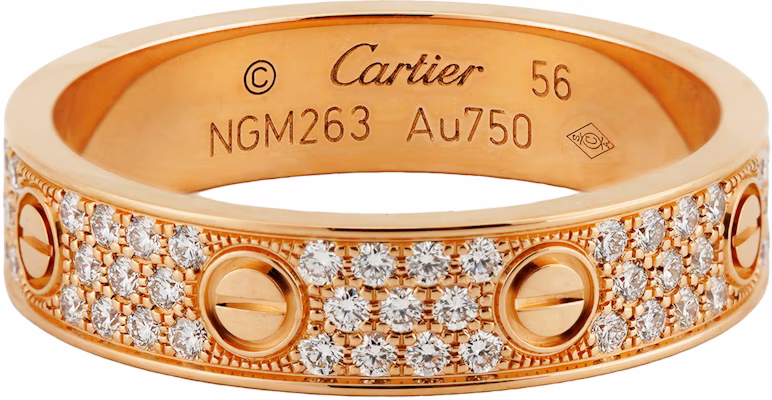 卡地亞LOVE系列玫瑰金18K情侶對戒極簡優雅設計款式 B4085800 Buy 卡地亞LOVE系列玫瑰金18K情侶對戒極簡優雅設計款式 B4085800