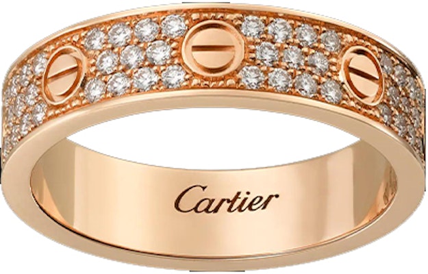 卡地亞LOVE系列玫瑰金18K情侶對戒極簡優雅設計款式 B4085800 Cheap 卡地亞LOVE系列玫瑰金18K情侶對戒極簡優雅設計款式 B4085800