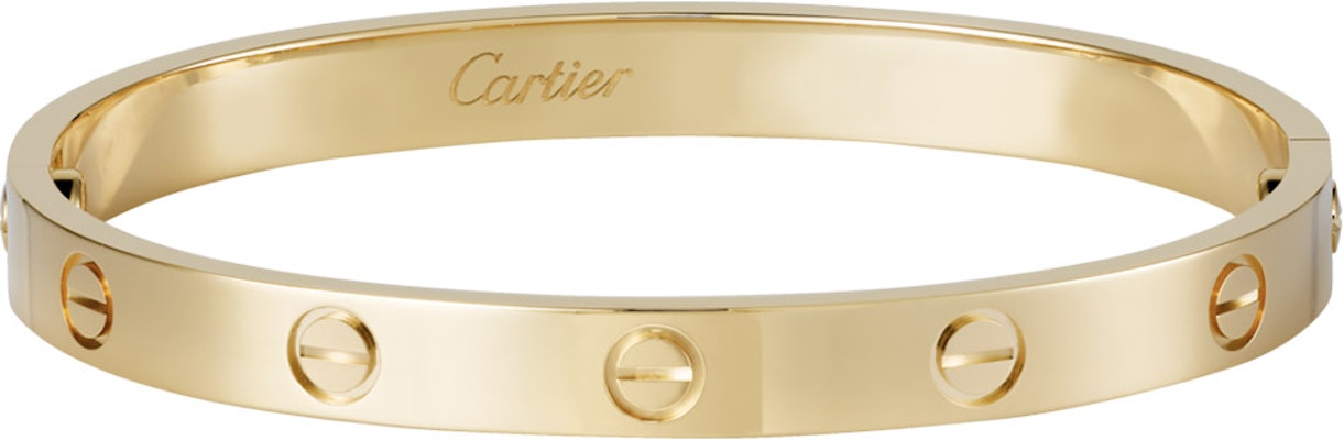Cartier LOVE系列 18k金手鐲 情侶款簡約時尚黃金手環 B6067517 Order Cartier LOVE系列 18k金手鐲 情侶款簡約時尚黃金手環 B6067517
