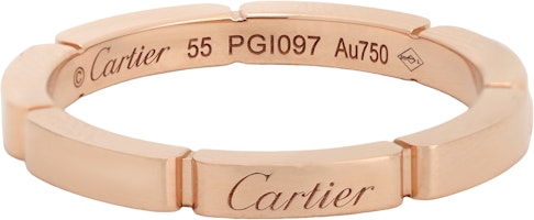 Cartier Maillon Panthère 18K Rose Gold Ring Unisex Couple Gold Ring. B4079800 Cartier Maillon Panthère 18K Rose Gold Ring Unisex Couple Gold Ring. B4079800