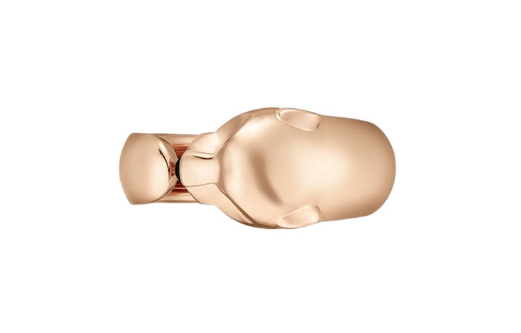 Cartier Panthère de Cartier 18K Rose Gold Ring - Unisex Couple's Edition. B4215900 圖 4