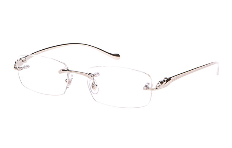 Lookbook 卡地亞 Panthère de Cartier 獵豹合金方形光學眼鏡 中性款 CT0061O-003