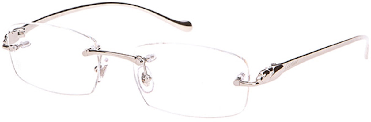 卡地亞 Panthère de Cartier 獵豹合金方形光學眼鏡 中性款 CT0061O-003 Lookbook 卡地亞 Panthère de Cartier 獵豹合金方形光學眼鏡 中性款 CT0061O-003