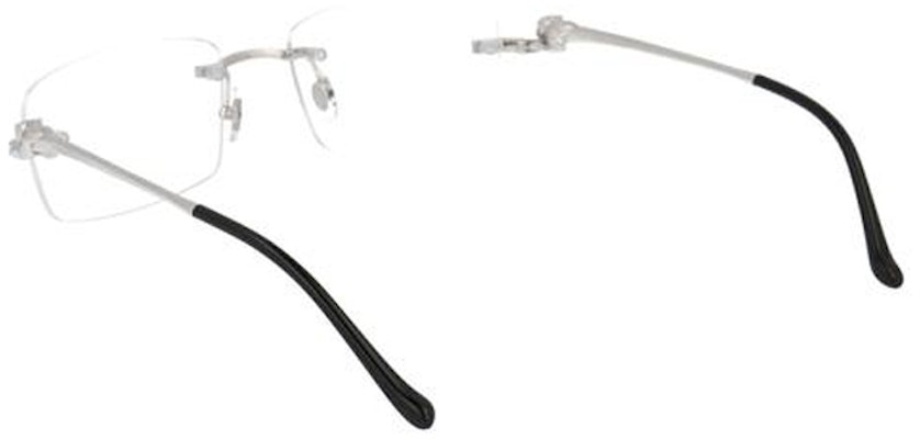 Cartier Panthère 無框銀色金屬矩形男款光學眼鏡 CT0281O-004 Purchase Cartier Panthère 無框銀色金屬矩形男款光學眼鏡 CT0281O-004