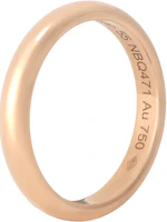 CARTIER Rose Gold Wedding Band Ring Unisex Couple Design. B4096600 CARTIER Rose Gold Wedding Band Ring Unisex Couple Design. B4096600