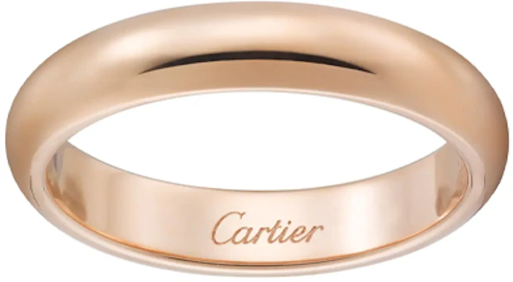 CARTIER Rose Gold Wedding Band Ring Unisex Couple Design. B4096600 Order CARTIER Rose Gold Wedding Band Ring Unisex Couple Design. B4096600