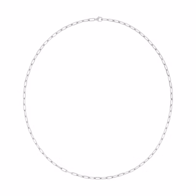Cartier Santos de Cartier 18K White Gold Necklace Unisex Couple Design B7224583