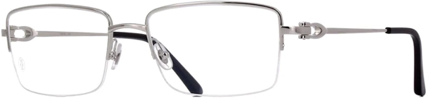 Cartier Silver Metal Irregular Optical Glasses Unisex Couples Design. CT0319O-004 Cartier Silver Metal Irregular Optical Glasses Unisex Couples Design. CT0319O-004