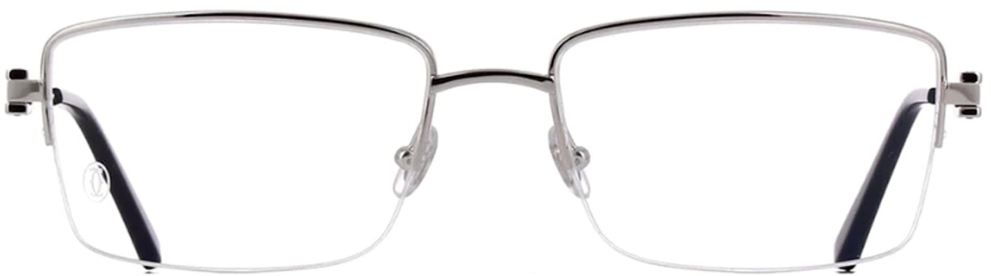 Cartier銀色金屬不規則框眼鏡 情侶款男女適用設計 CT0319O-004 Lookbook Cartier銀色金屬不規則框眼鏡 情侶款男女適用設計 CT0319O-004