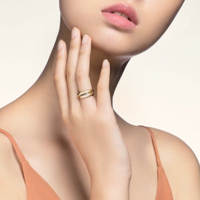 卡地亞Trinity 18K金戒指中號 情侶款 黃金/玫瑰金/銀 男女通用 B4052700 Purchase 卡地亞Trinity 18K金戒指中號 情侶款 黃金/玫瑰金/銀 男女通用 B4052700