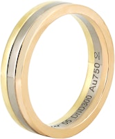 Cartier Vendôme Louis Tri-Color Wide 18K Rose/White/Yellow Gold Ring for Couples B4052100 Cartier Vendôme Louis Tri-Color Wide 18K Rose/White/Yellow Gold Ring for Couples B4052100