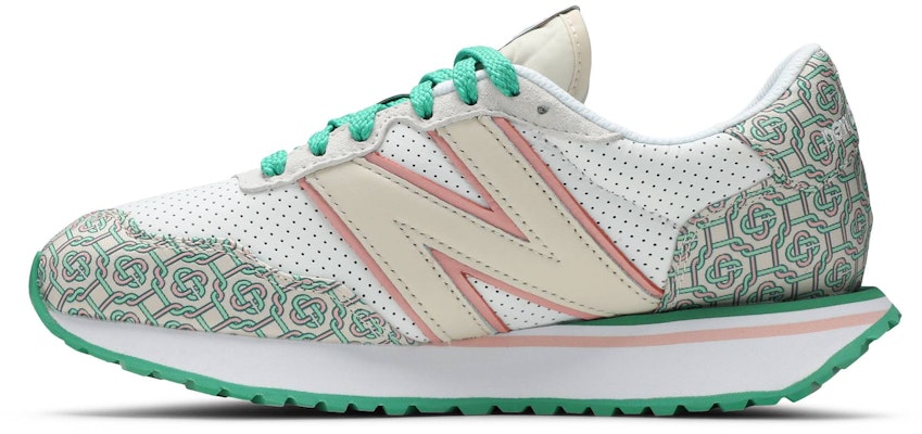 Casablanca x New Balance 237 '蒙賽爾白綠' MS237CBA Lookbook Casablanca x New Balance 237 '蒙賽爾白綠' MS237CBA