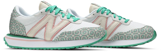 카사블랑카 x 뉴발란스 237 '화이트 그린' MS237CBA Cheap 카사블랑카 x 뉴발란스 237 '화이트 그린' MS237CBA