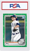 Casey Mize 2020 Bowman Chrome X Green X-Fractor /31 #BCP-250 Casey Mize 2020 Bowman Chrome X Green X-Fractor /31 #BCP-250
