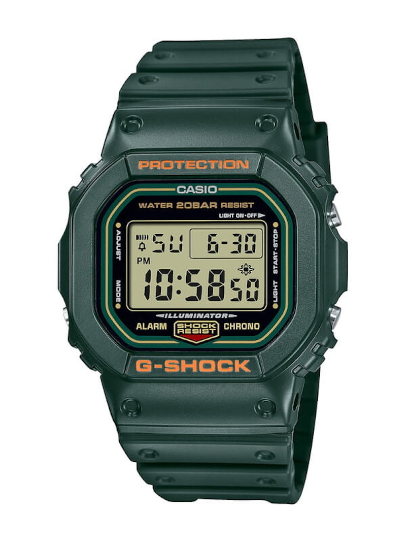 Buy Casio G-Shock DW-5600RB-3 Reloj Digital Verde Militar