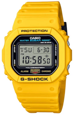 Casio G-Shock DW-5600REC-9 Reloj Retro Amarillo Unisex Buy Casio G-Shock DW-5600REC-9 Reloj Retro Amarillo Unisex