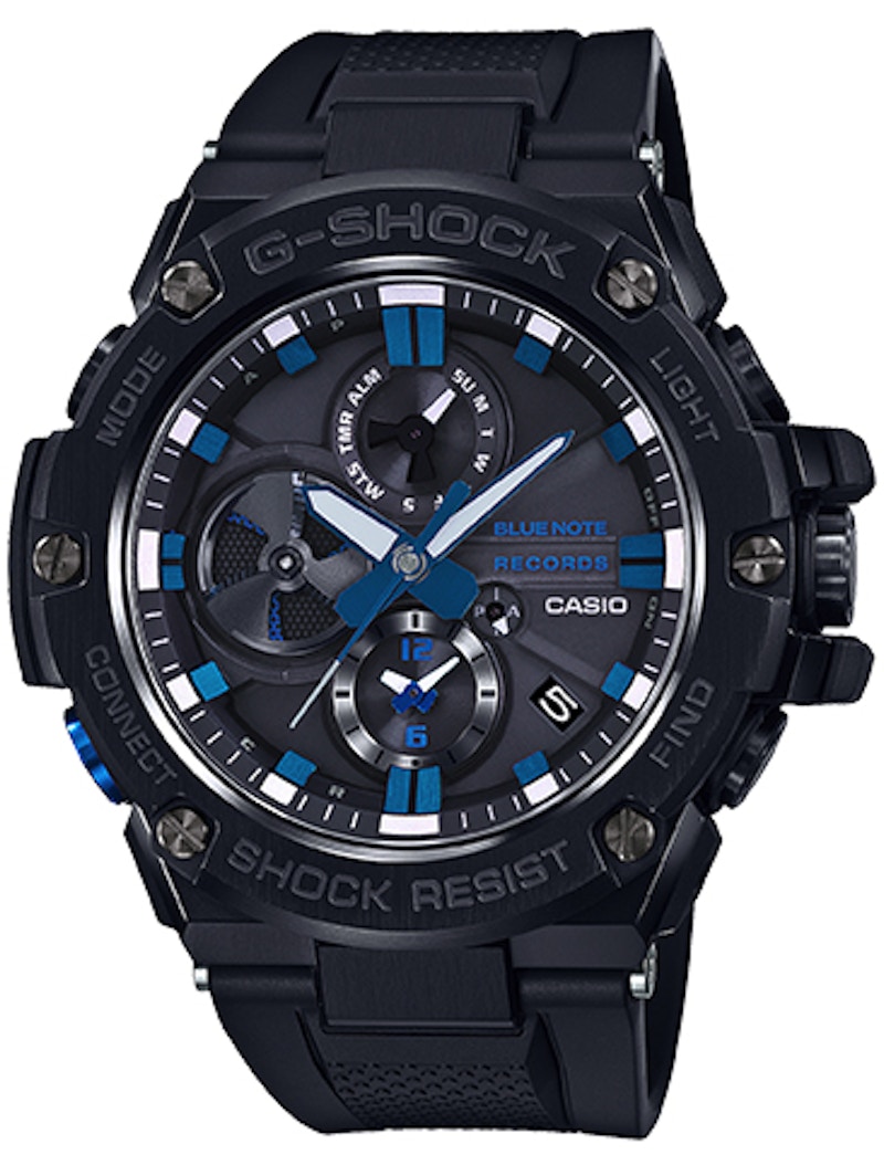 Casio GShock GSteel Blue Note GSTB100BNR1A Novelship