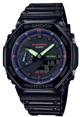 卡西欧 G-Shock GA-2100RGB-1A Buy 卡西欧 G-Shock GA-2100RGB-1A