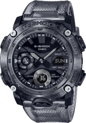 卡西欧 G-Shock GA2000SKE-8A 透明灰色 Buy 卡西欧 G-Shock GA2000SKE-8A 透明灰色