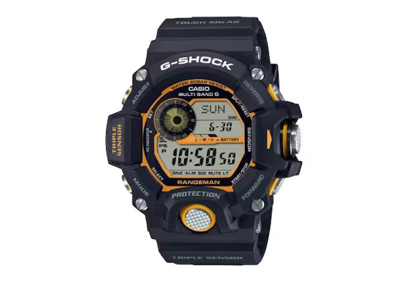 Buy 卡西欧G-Shock Land系列专业Rangeman表GW-9400Y-1