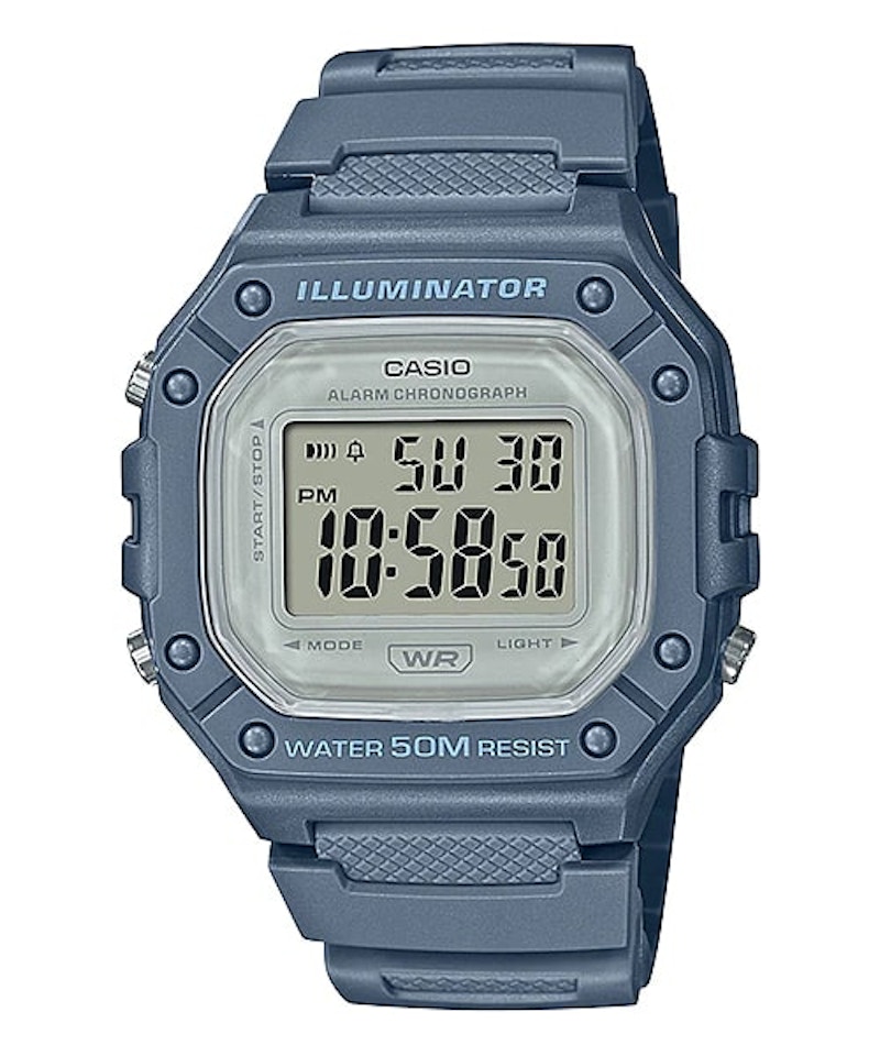 Buy Casio G-Shock W-218HC-2AV Jam Lelaki Penahan Kejutan