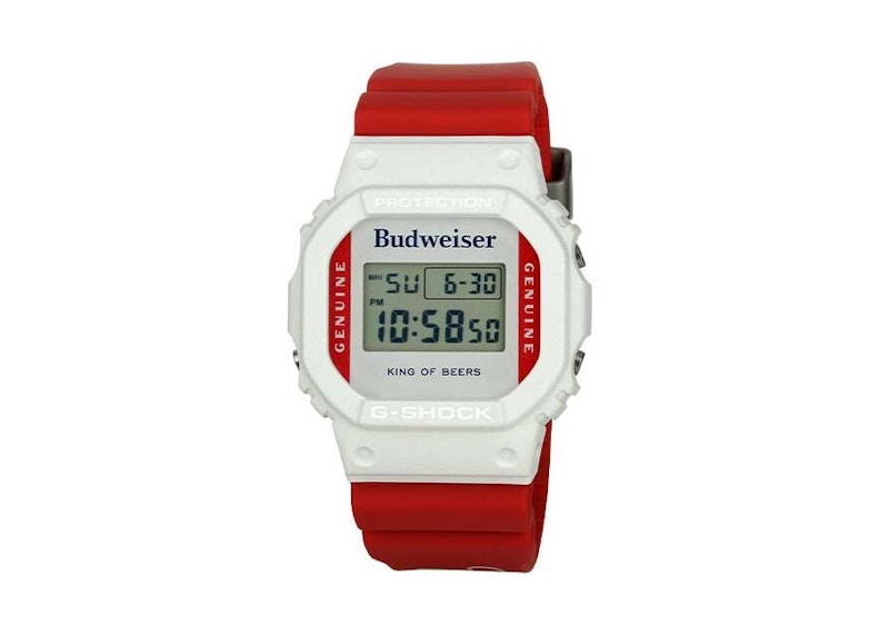 Casio G-Shock x Budweiser "The King of Beer" DW5600BUD20