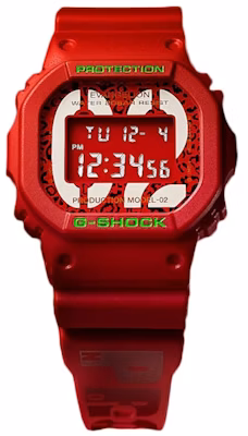 Casio G-Shock x Evangelion Beast Mode DW-5600 EVA-02 Buy Casio G-Shock x Evangelion Beast Mode DW-5600 EVA-02