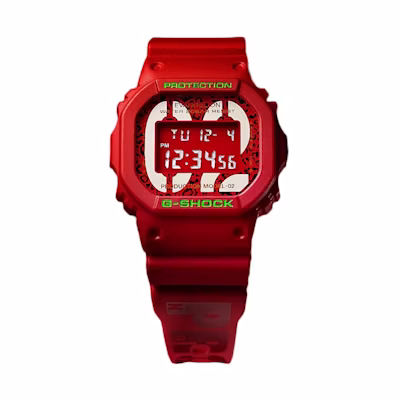 Casio G-Shock x Evangelion Beast Mode DW-5600 EVA-02