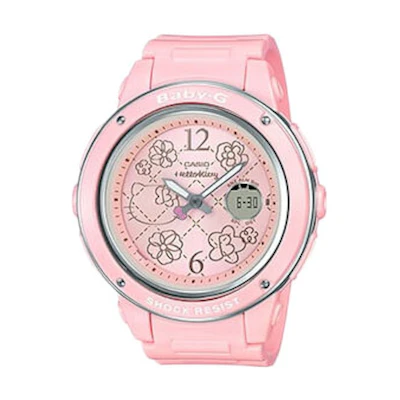 Casio G-Shock x Hello Kitty BGA150KT-4B