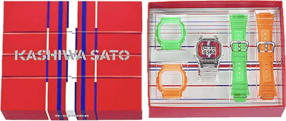 卡西欧G-Shock x 佐藤可士和 DWE-5600KS-7型号腕表 Order 卡西欧G-Shock x 佐藤可士和 DWE-5600KS-7型号腕表