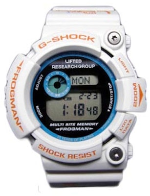 卡西歐G-Shock x LRG Frogman 10週年"時間就是金錢" GW206K-7LRG手錶 Buy 卡西歐G-Shock x LRG Frogman 10週年"時間就是金錢" GW206K-7LRG手錶