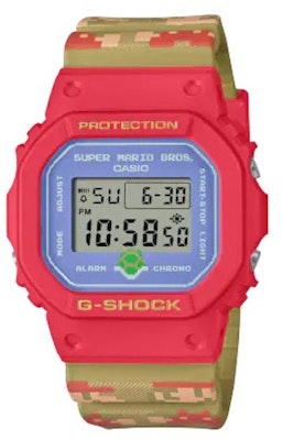 Casio G-Shock x Super Mario Bros. DW5600SMB-4 Buy Casio G-Shock x Super Mario Bros. DW5600SMB-4