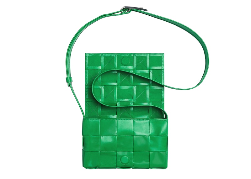 Cassette Intreccio Crossbody Bag Small Parakeet 圖 2