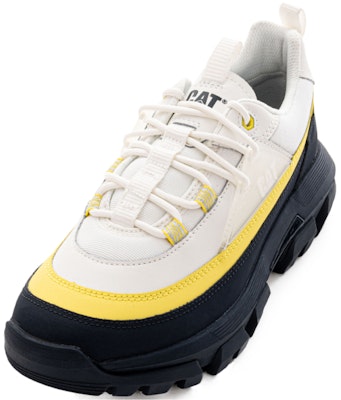 CAT 23 Fall/Winter 'White Outdoor Casual Leather Dad Shoe' P110287M3KMC10 Order CAT 23 Fall/Winter 'White Outdoor Casual Leather Dad Shoe' P110287M3KMC10