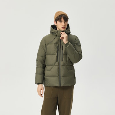 CAT Jaket Tebal Berhoodie Musim Dingin untuk Kehangatan. CN3DWU42011 6