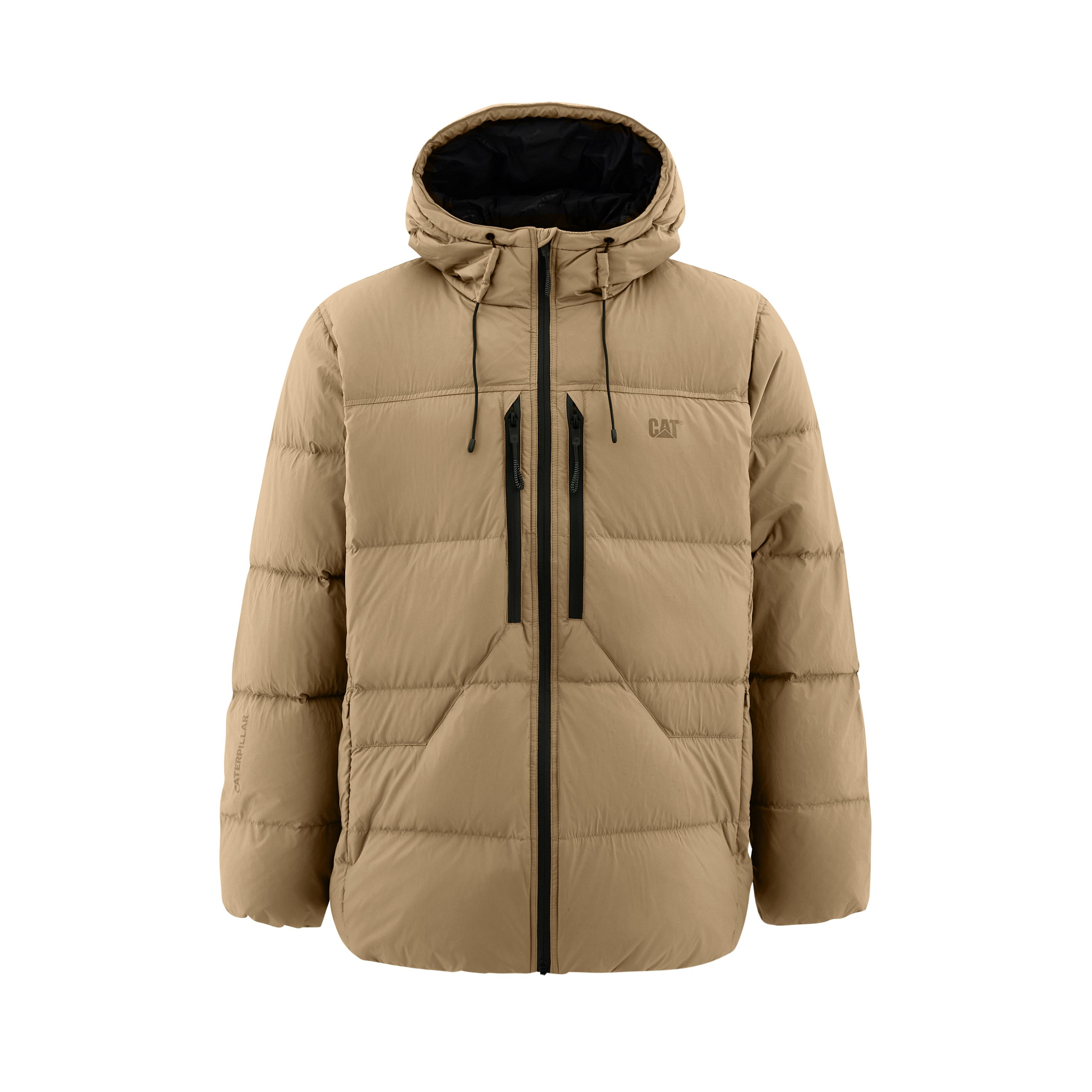 Order CAT Jaket Tebal Berhoodie Musim Dingin untuk Kehangatan. CN3DWU42011