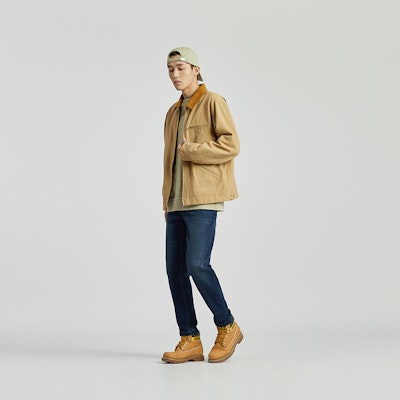 CAT Jaket Kerja Kasual Vintage Outdoor Coklat CN1JAU11111 Details for CAT Jaket Kerja Kasual Vintage Outdoor Coklat CN1JAU11111